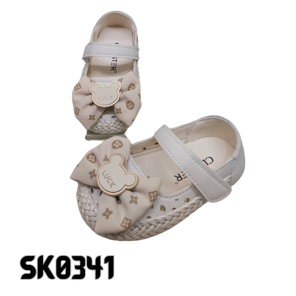 SEPATU PANSUS FLAT SHOES ANAK KECIL BAYI CEWEK PITA LUCK CLUSTER 3228A SK0341