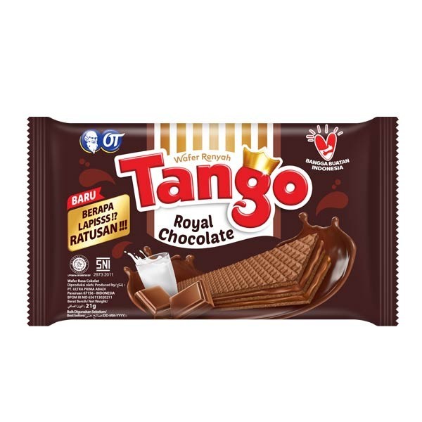 

Wafer Tango Royal Chocolate Cokelat 47gr Murah