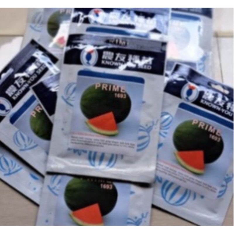 Benih semangka prime f1 20 gram- 300 butir