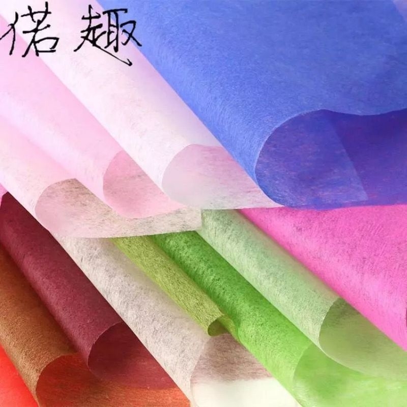 

(1 Pack) KERTAS TISSUE FLOWER WRAPPING PREMIUM TISSUE NONWOVEN NON WOVEN PAPER KERTAS BUKET TEBAL PEMBUNGKUS BUNGA - AF060