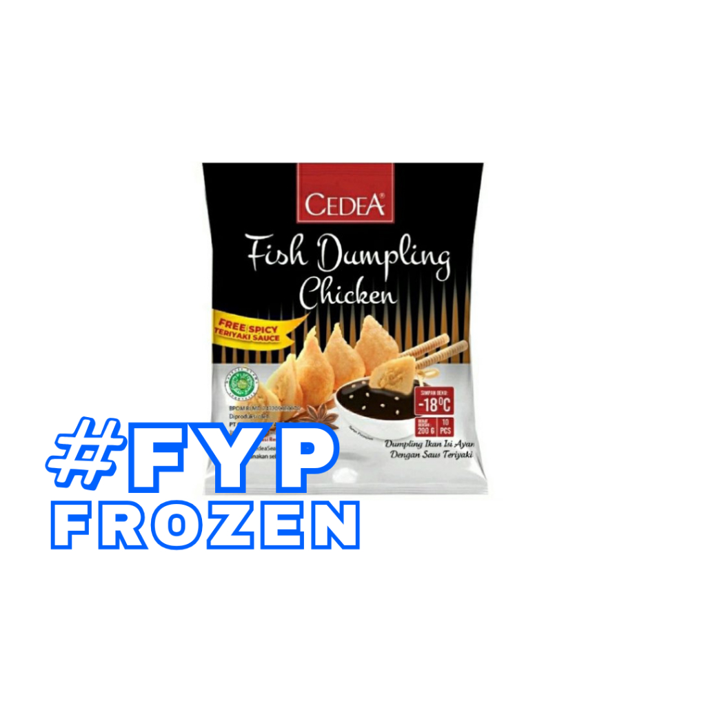 

CEDEA FISH DUMPLING CHICKEN 200GR