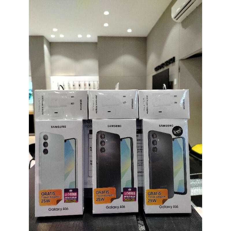 HP Samsung A16 4G RAM 8/128 GB garansi resmi sein - 100% ORI
