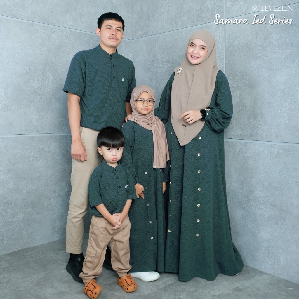 Samara Maxy Majee Emboss Knit FAMILY EID SERIES by Levezein