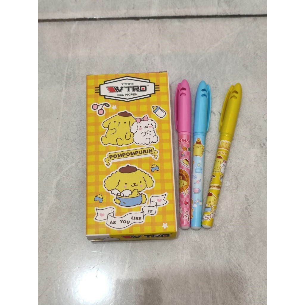 

BOLPEN GEL HITAM V-TRO VTR-242
