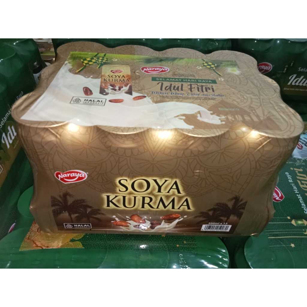 

NARAYA SOYA KURMA KALENG ISI 12PCS 300ML