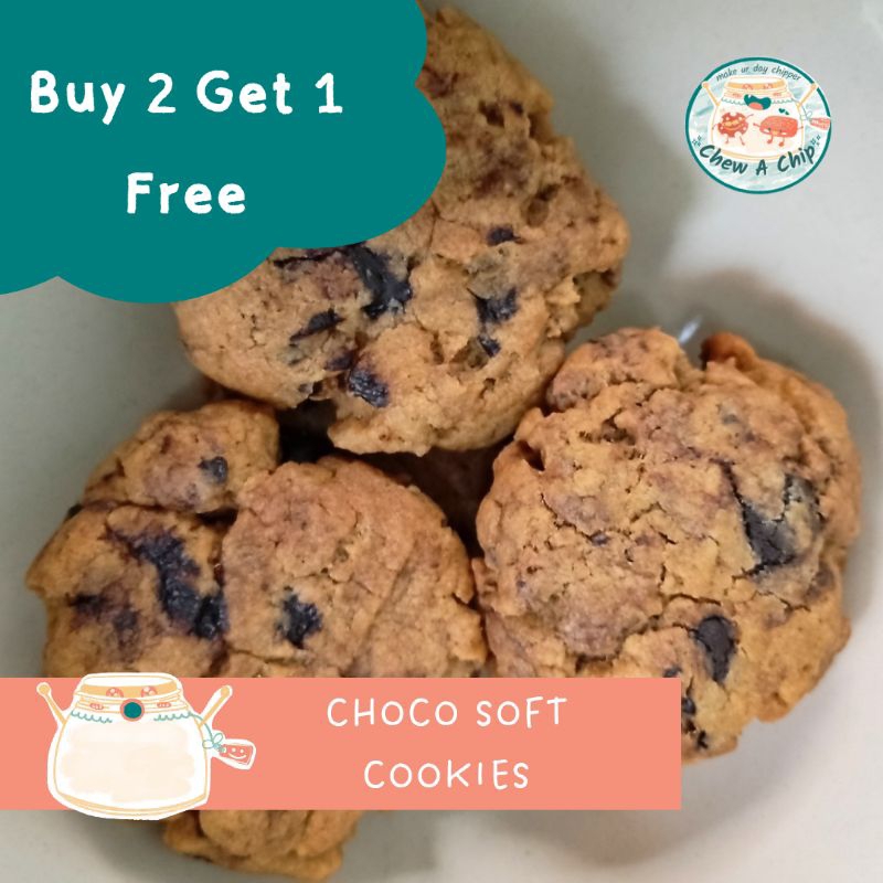 

CHOCO SOFT COOKIES Medium Size