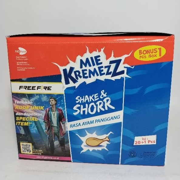 

MIE KREMEZ SHORR BOX ISI 20PCS