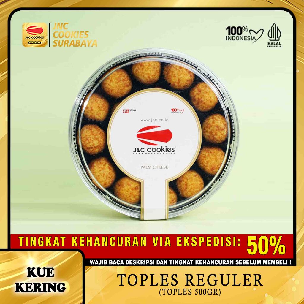 

Kue Kering Palm Cheese (Toples Reguler) - Kue Kering JNC Cookies Surabaya - J&C Cookies - Home Made Cookies - Kue Lebaran Kue Kering Lebaran Kue Kering Idul Fitri Kue Kering Idul Adha Kue Natal Kue Kering Natal Kue ina Cookies Premium Kue Kering Premium