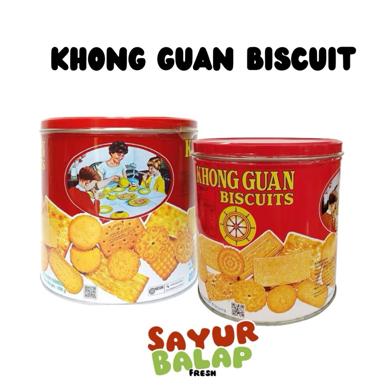 

Khong Guan Biscuit Aneka Rasa 600gr Nissin Khongguan