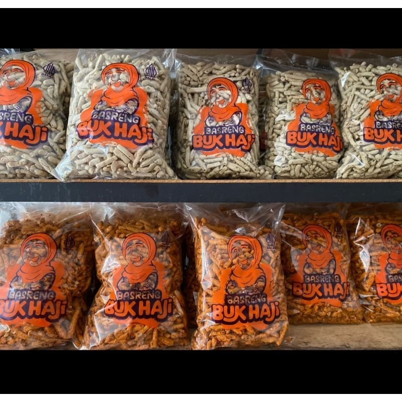 

basreng buk haji | pedas daun jeruk | original