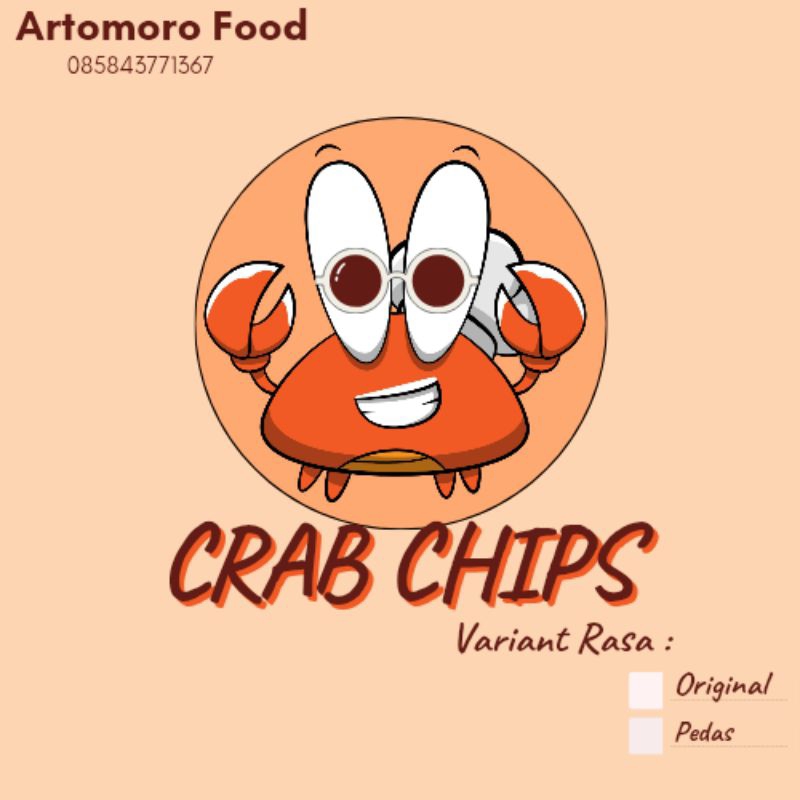 

KERIPIK KEPITING ASLI TANPA CAMPURAN TEPUNG