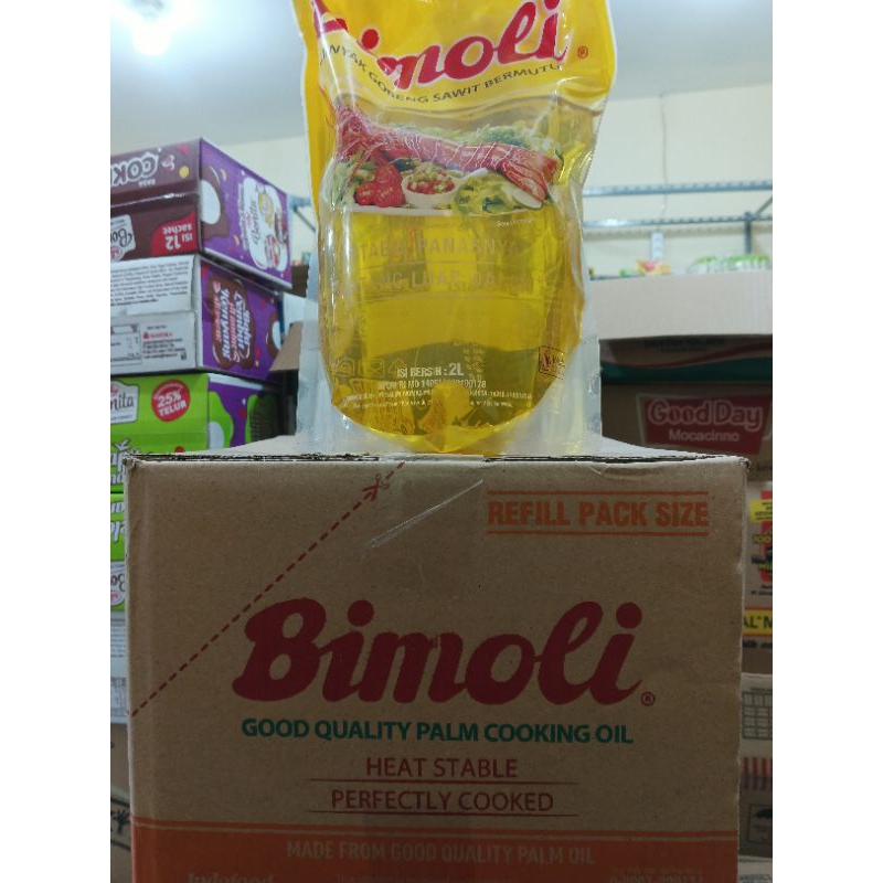 

Minyak Goreng Bimoli 2 Liter Kemasan Dus