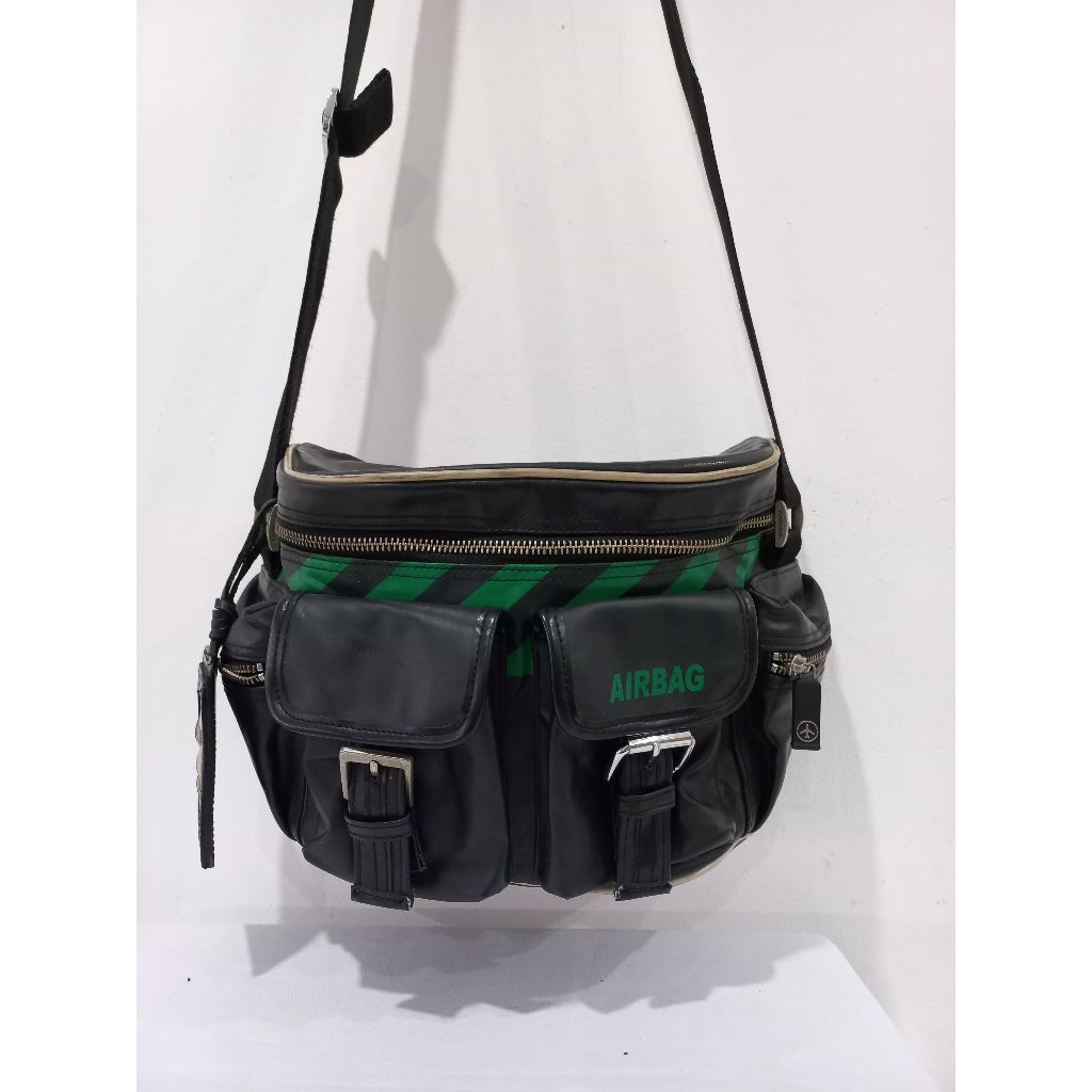 Tas Selempang Pria Slinkbag multi pocket viamonoh pvc waterproof