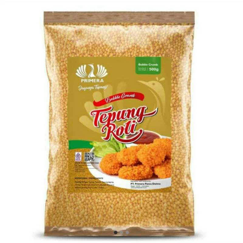 

RB Primera Bubble Crumb Tepung Roti Panko Bubble ala kanzler 500gr