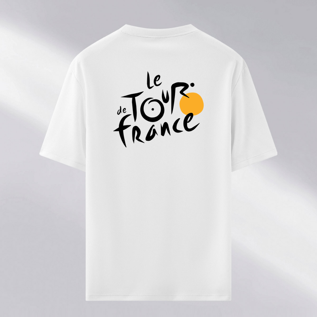 【Best Seller Shopee】Kaos Le Tour de France Putih-Bisa Bayar Pakai GoPay