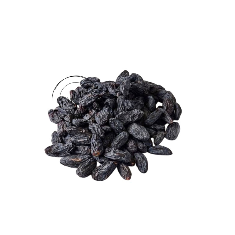 

Kismis Hitam Premium 50gr 100gr 250gr Baraka Black Brown Raisin India