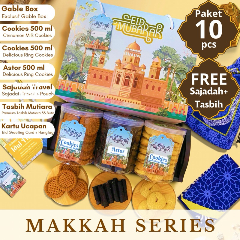

10 pcs MAKKAH | Hampers Lebaran | Hampers Lebaran Idul Fitri | Hampers Lebaran 2025 | Hampers Lebaran Idul Fitri Kue | Hampers Lebaran Idul Fitri unik murah | Hampers Lebaran murah | paket hampers lebaran | Hampers Lebaran Box | Paket Hampers Lebaran Kue