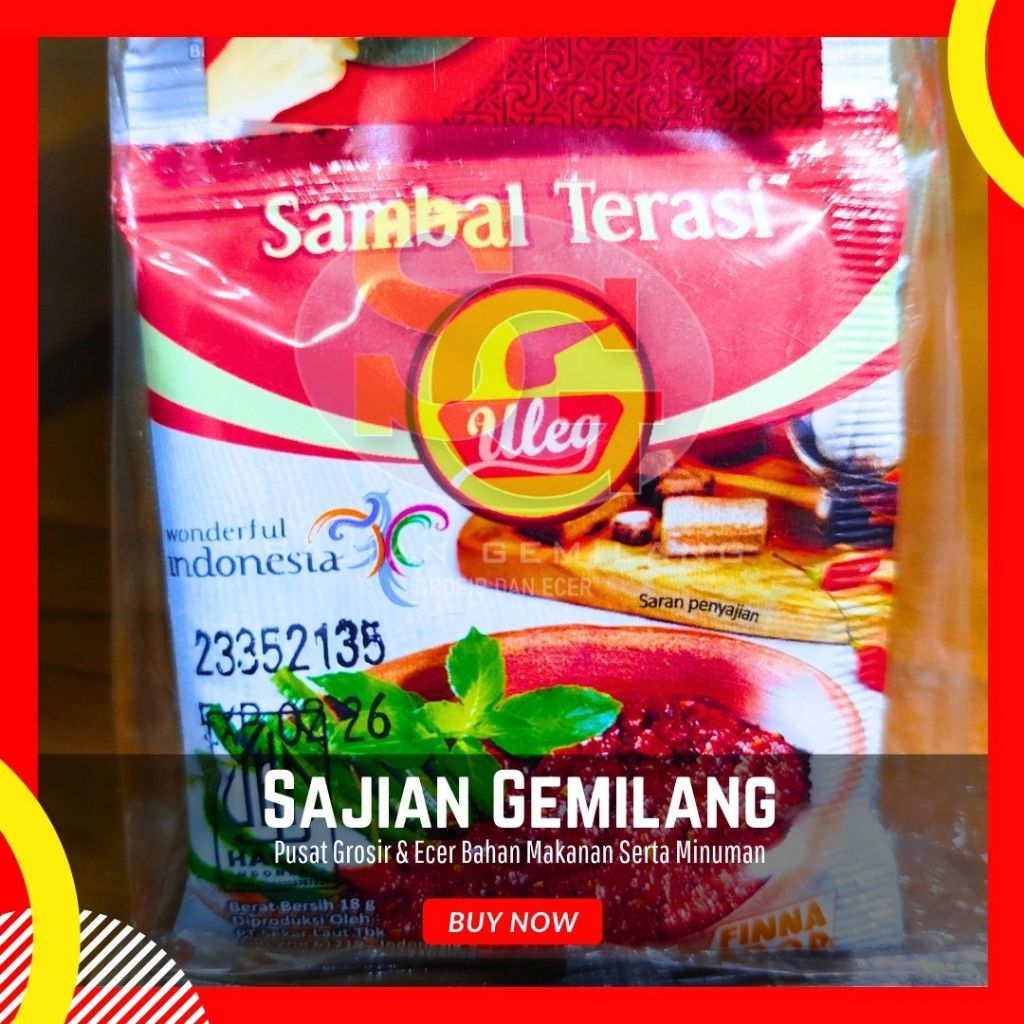 

Uleg Sambel Terasi Asli - Grosir Sajian Gemilang