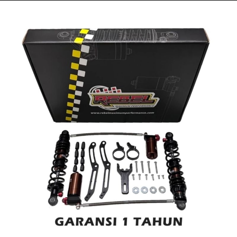 Premium Shock Shockbreaker Reservoir Harley Davidson Touring Rebel