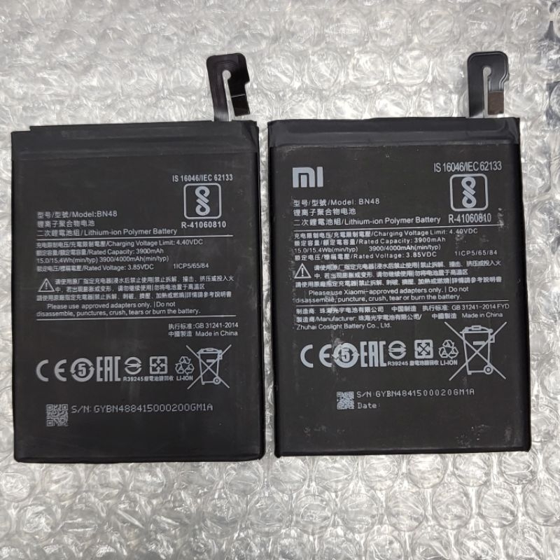 Baterai Batre XiaoMi Redmi Note 6 Pro BN48 Note 6 / Mi note 2 Pro Original