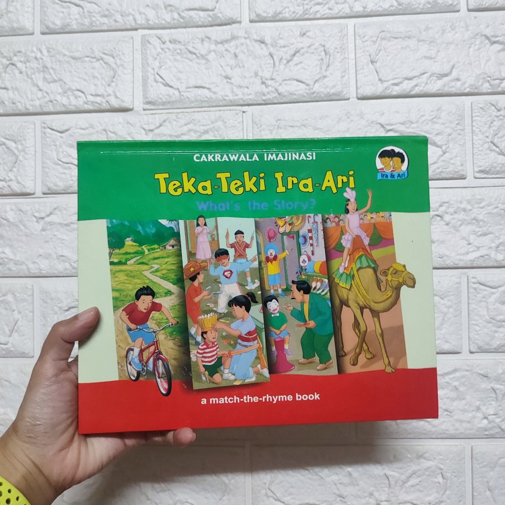 Ira & Ari: Teka-Teki Ira-Ari What's the Story? A Match-the-Rhyme Book (Cakrawala Imajinasi)