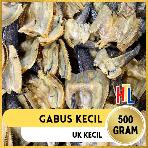 

Ikan Asin Gabus Kecil Super 500g