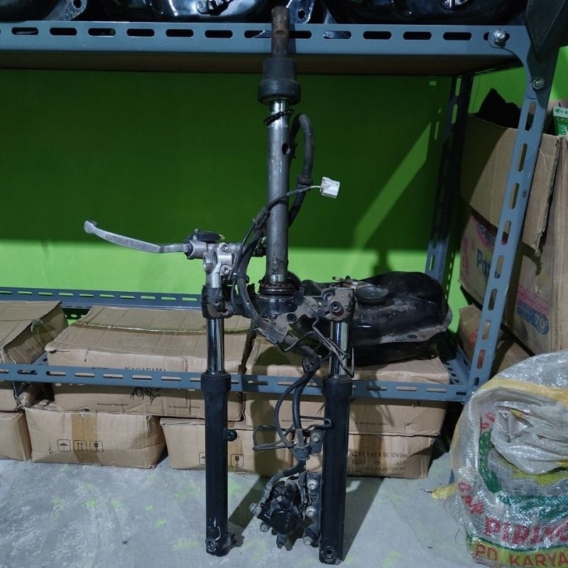 sok depan full set Yamaha freego asli copotan no minus 100% bagus