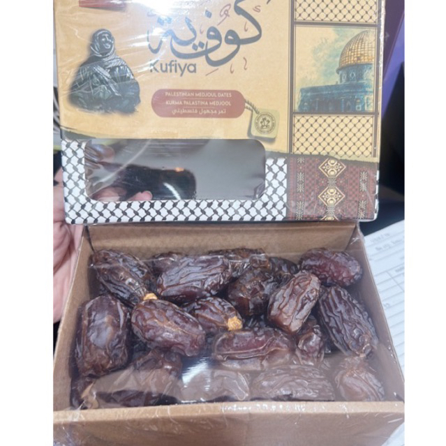 

Kurma Medjol KUFIYA PALESTINE New Product kemasan 1kg