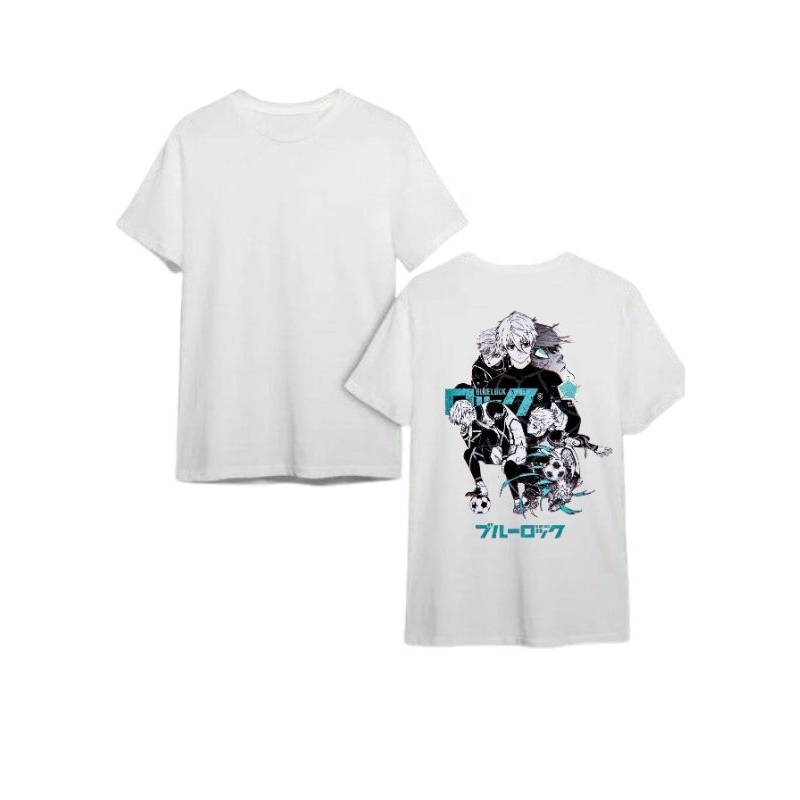tshirt kaos anime blue lock nagi seishiro - Kaos Anime Blue Lock Nagi Seishiro Kaos Anime/Kaos Wibu/