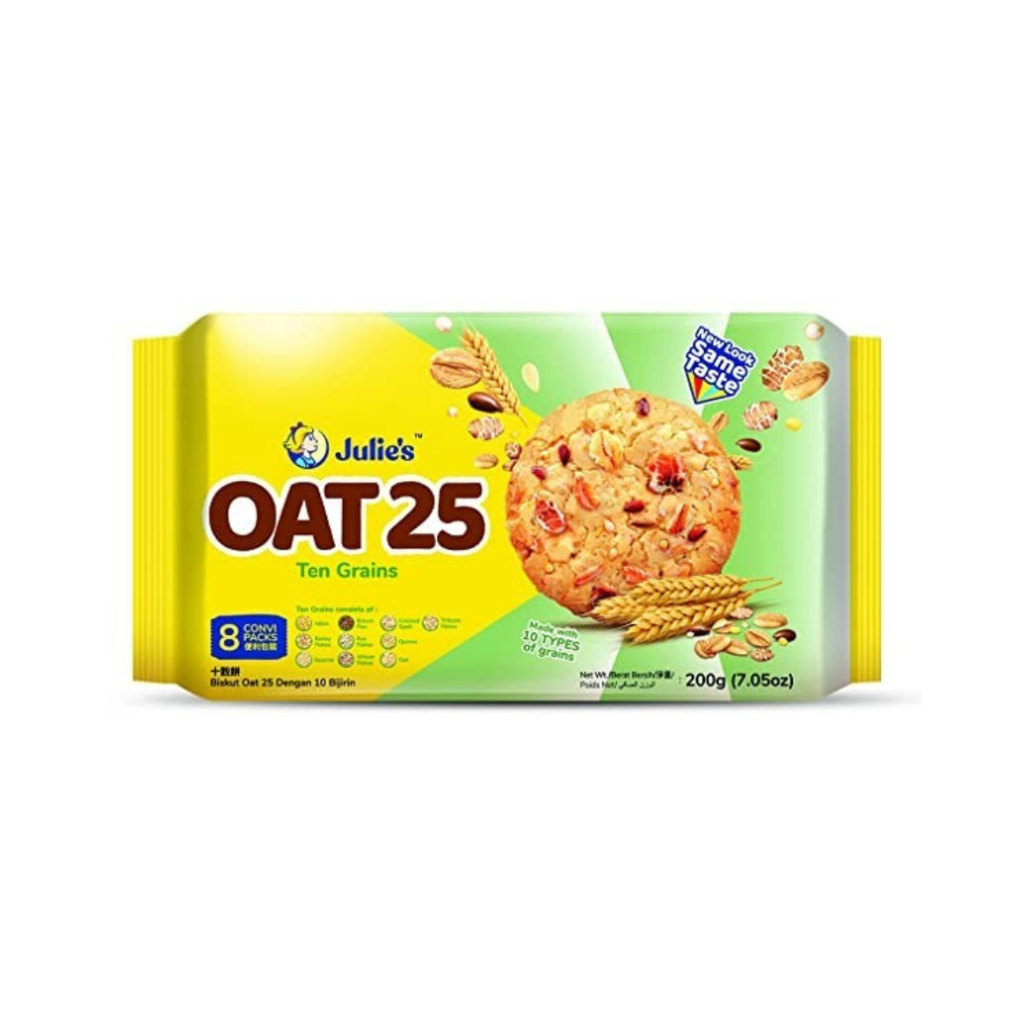 

JULIES OAT 25 TEN GRAIN 200GR