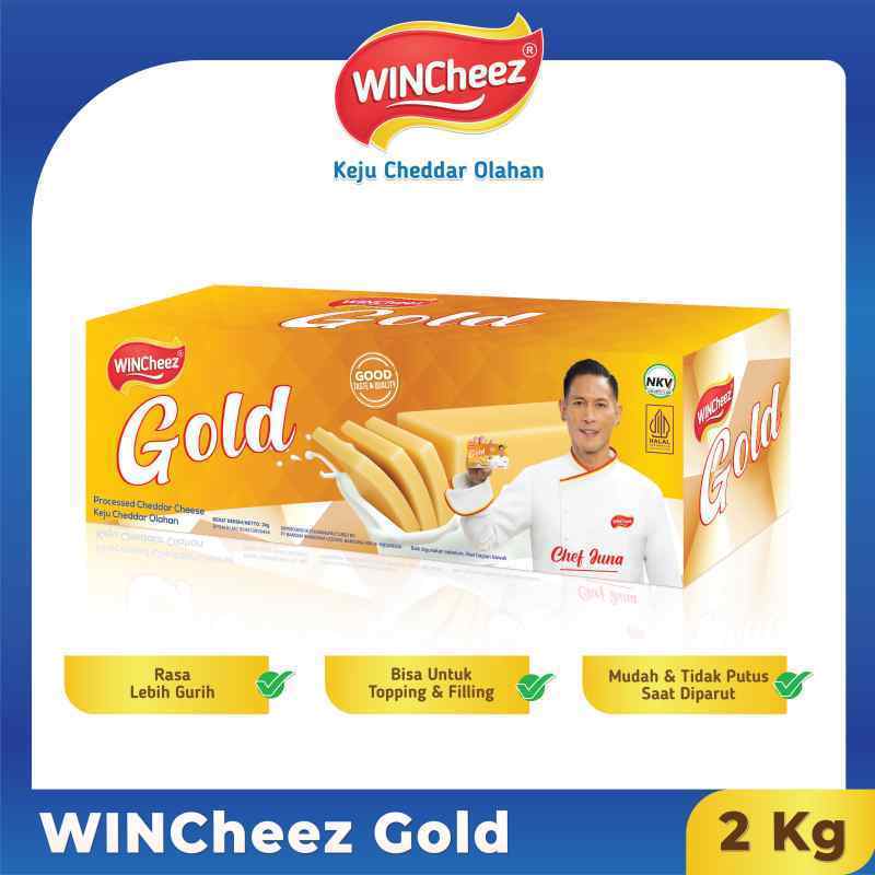 

Win Cheez Gold Rasa Lebih Gurih 2 Kg / KEJU EMINA / KEJU SUNBAY