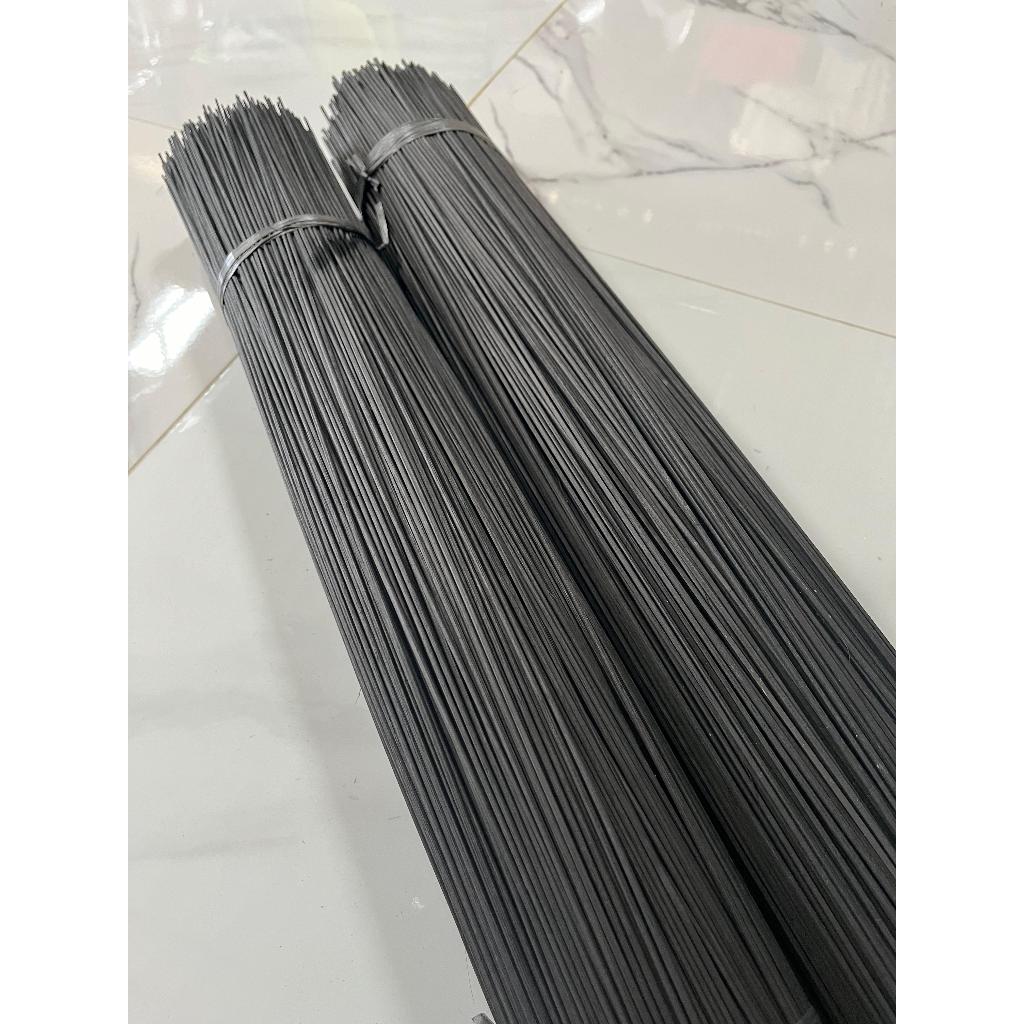 Ruji Hitam 2mm panjang 70cm isi 50 Jeruji sangkar burung lidi bambu non fiber