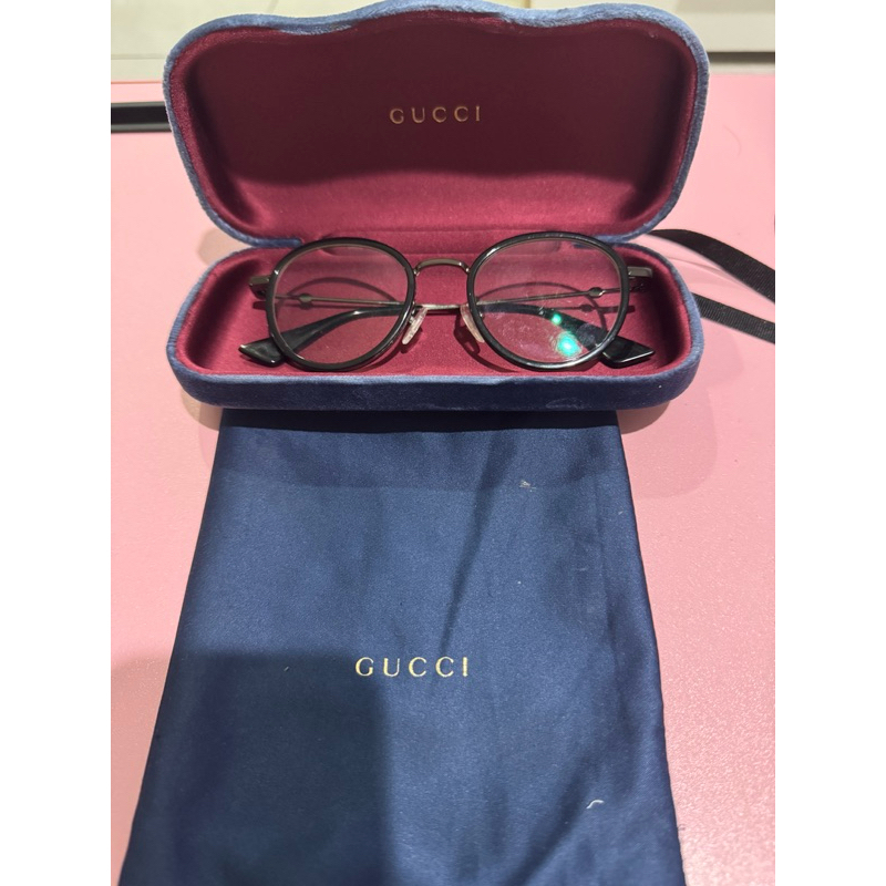 Preloved - Frame Kacamata Gucci Optik Seis (Black)