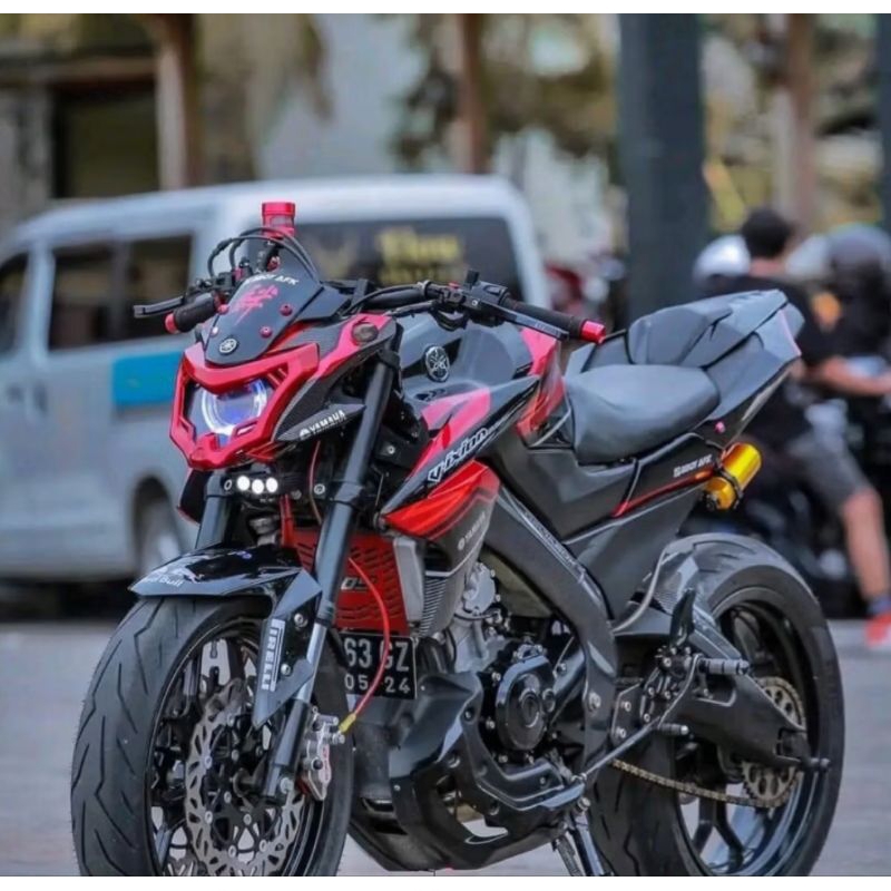 body belakang model ninja mono PNP pasang ke vixion