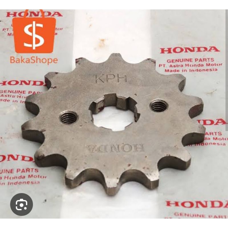 Gear gir depan 420 14T Kharisma supra