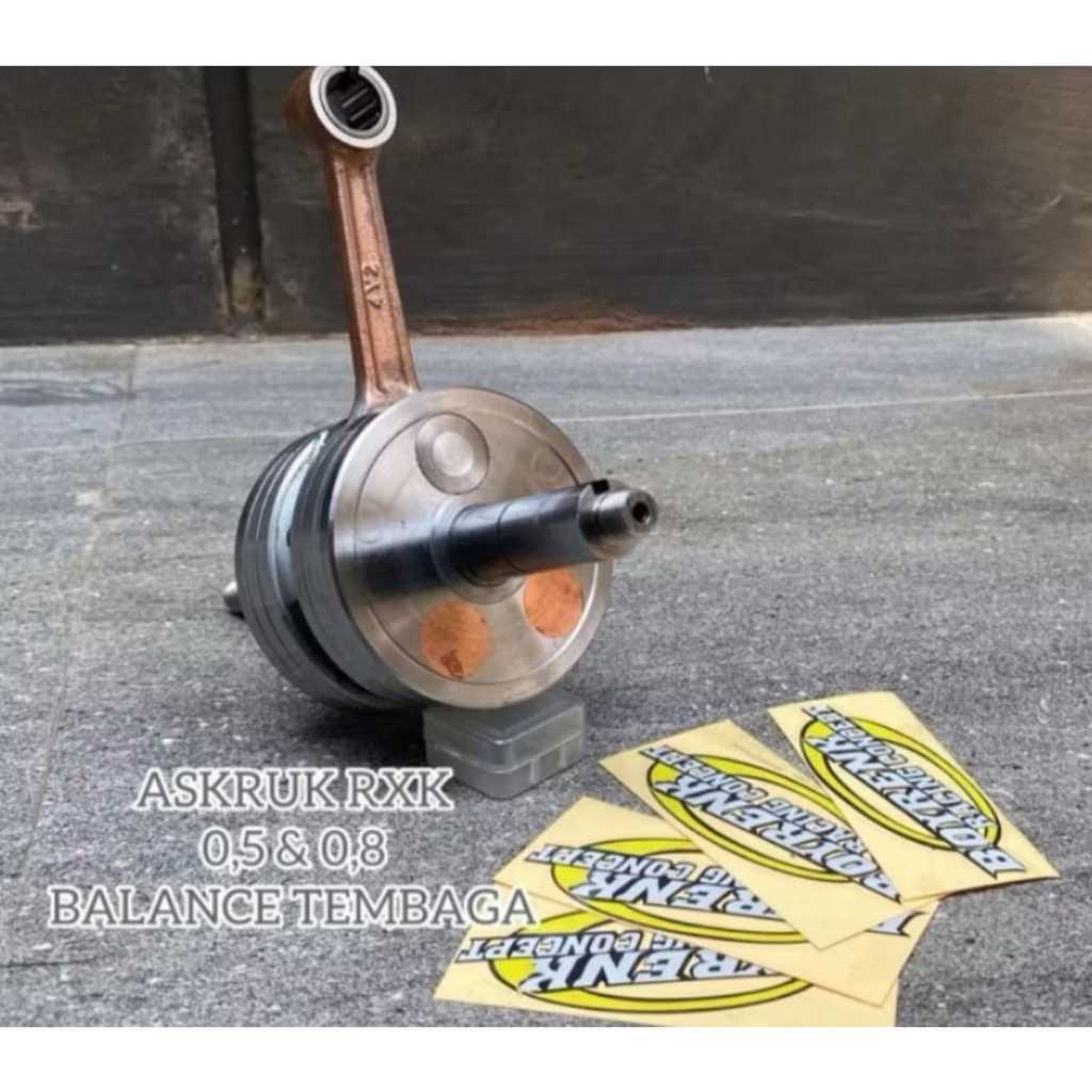ASKRUK CRANK SHAFT BANDUL KRUK AS YMH RXK // RX KING // R X KING STROKE UP 0,5 DAN 0 8MM-BOYRENK OLS