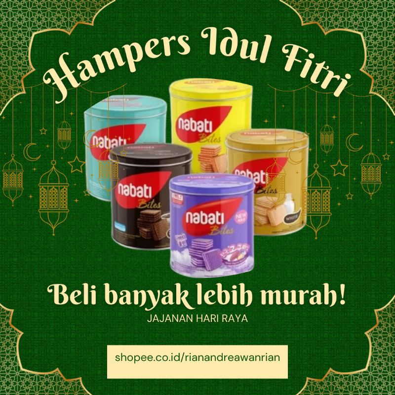

NABATI 1KALENG KEMASAN 240G JAJANAN HARI RAYA IDUL FITRI