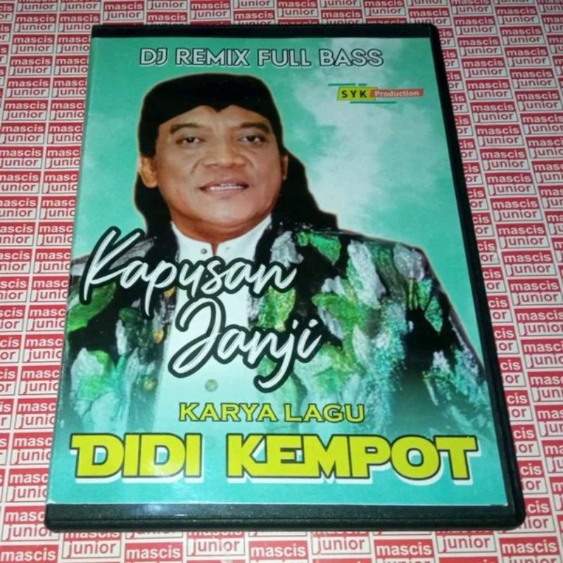 VCD Didi Kempot - DJ Remix Full Bass - Kapusan Janji V CD ORIGINAL