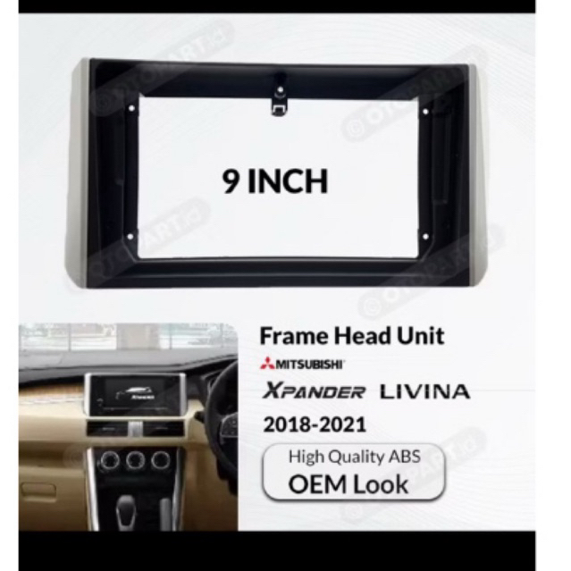frame list xpander livina 9inch headunit android
