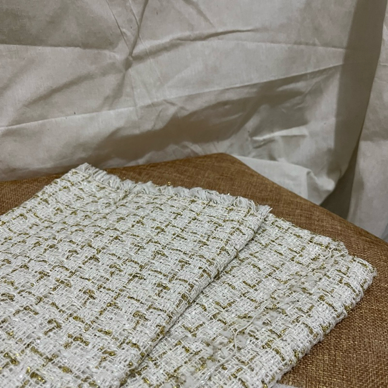 

[ECER] WG-W014 Wrapping Korean Tweed Bahan Kain - Perlengkapan Buket Bunga