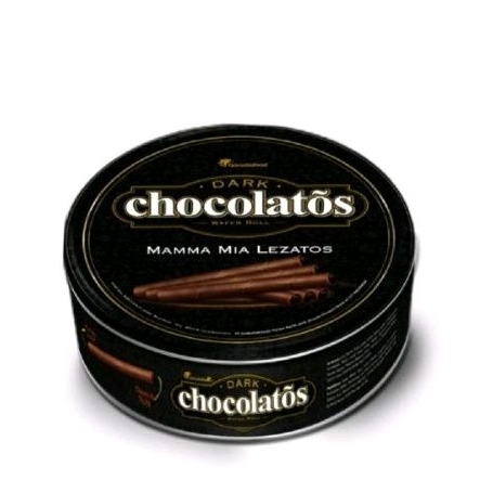 

CHOCOLATOS WAFER ROLL DARK CHOCOLATES 190 GR