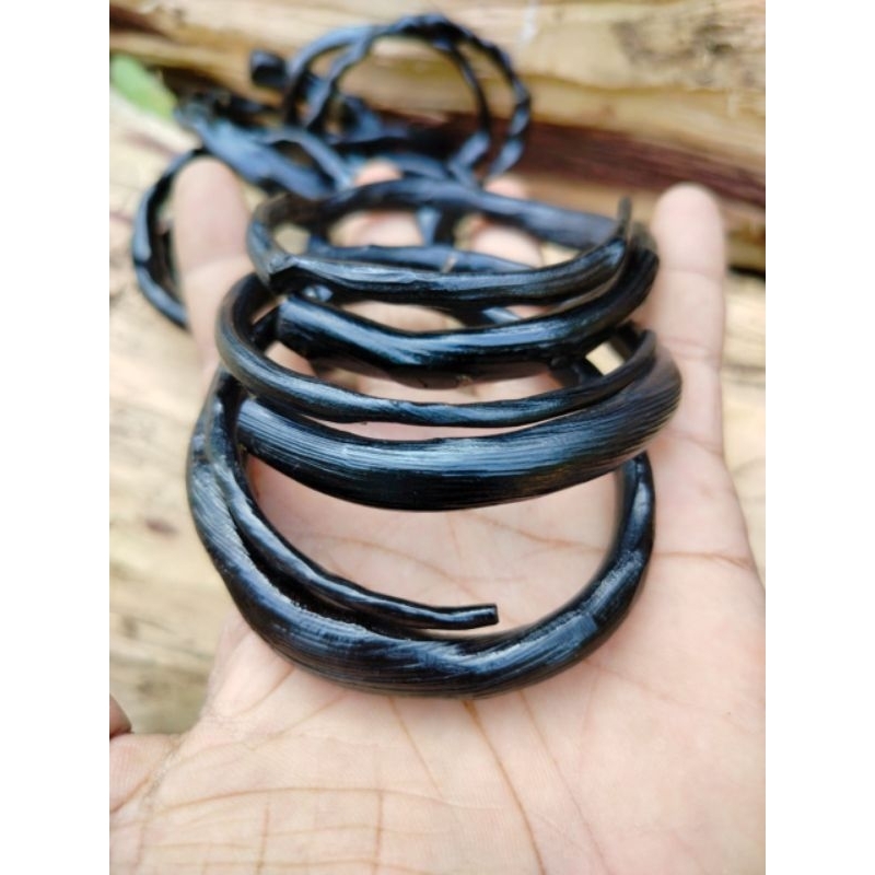 Gelang akar bahar hitam serat