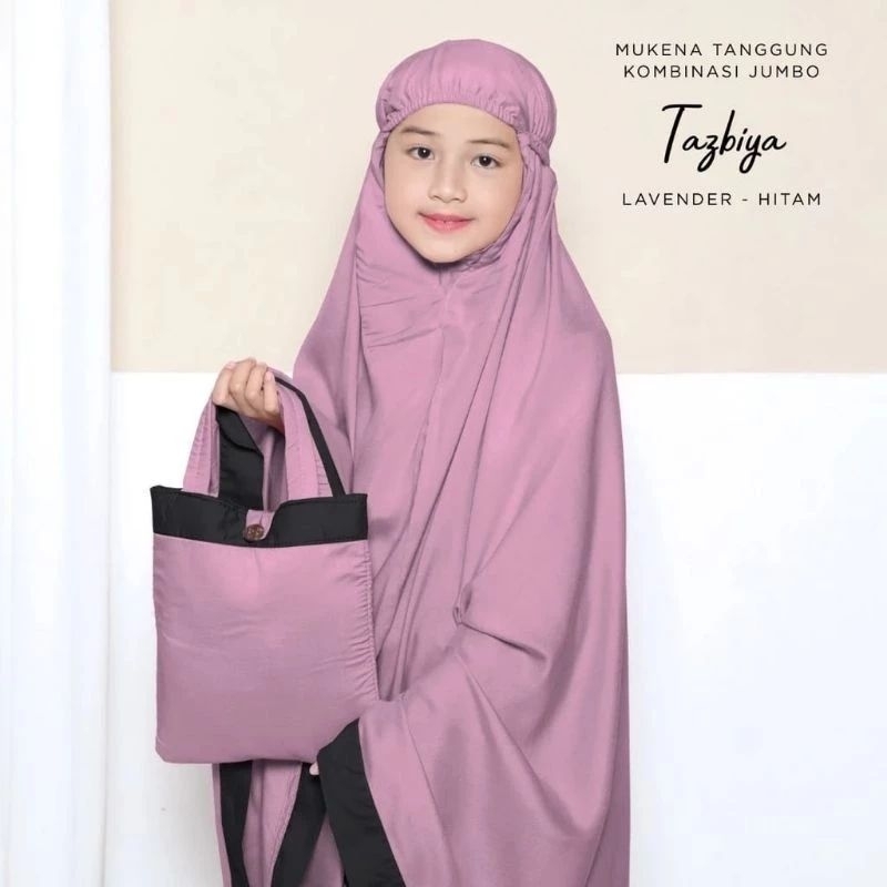 MUKENA ANAK TANGGUNG//MUKENA ANAK KOMBINASI TAZBIYA SALWA