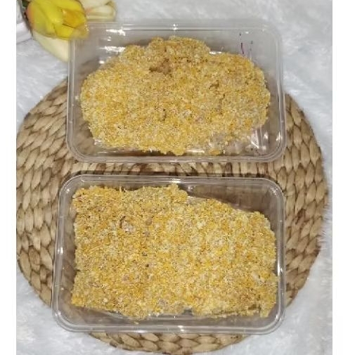 

Chicken Katsu Frozen isi 5-6pcs berat kurleb 350gr