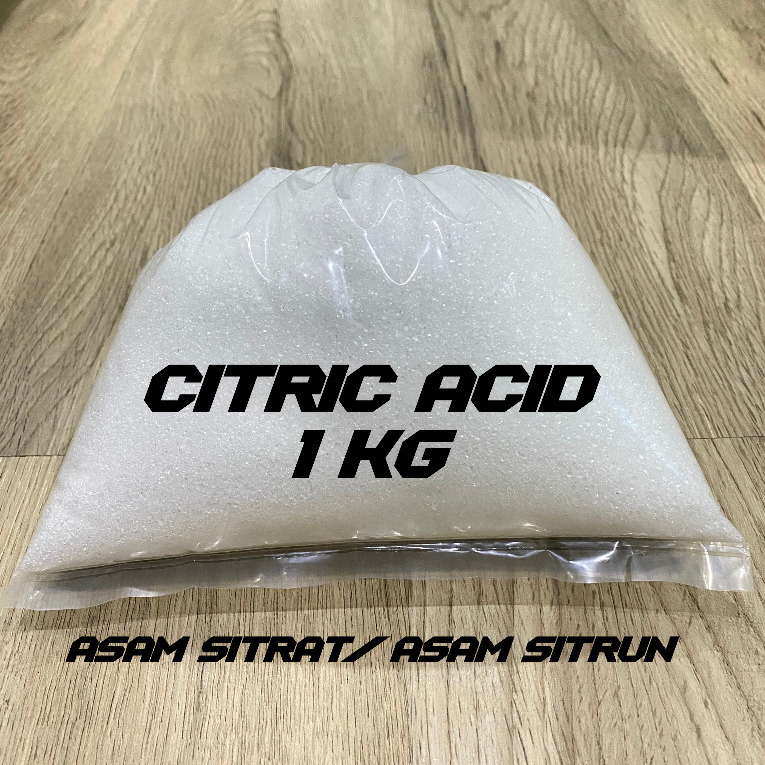 Citric Acid Monohydrate Cap Gajah 1 KG - Asam Sitrat
