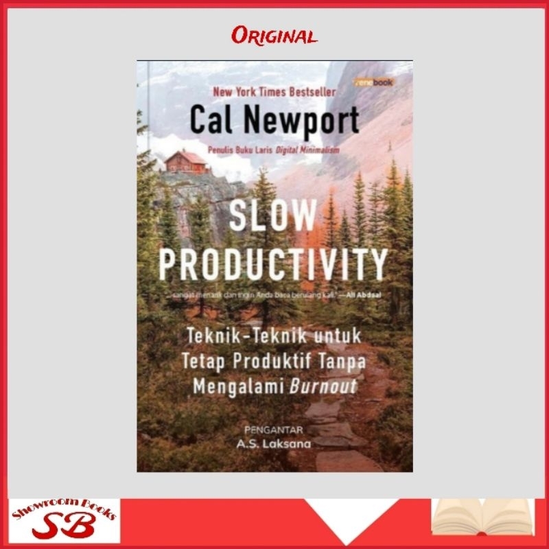 Buku Slow Productivity - Cal Newport Penulis Deep Work