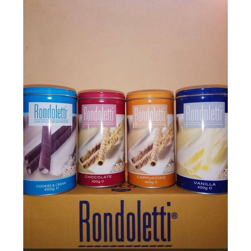 

Hampers lebaran/ Rondoletti Astor/ Wafer Roll Rondoletti 400 Gr