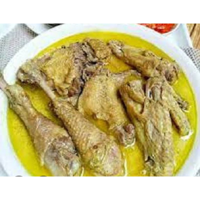 

opor ayam kampung 1 ekor