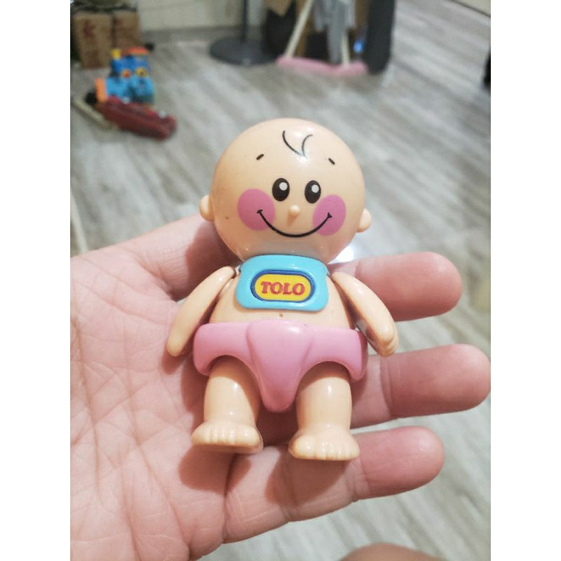 Jualan mainan action figure figur TOLO ORIGINAL ASLI ANAK KECIL PILOT AEROPLANE PESAWAT PENCET TENGA