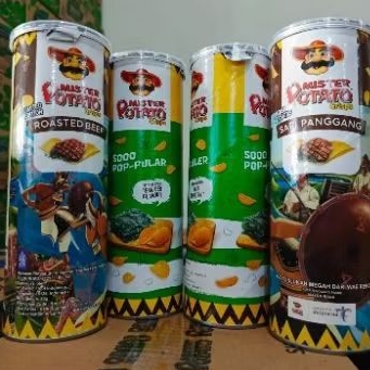 

mister potato rumput laut dan sapi panggang